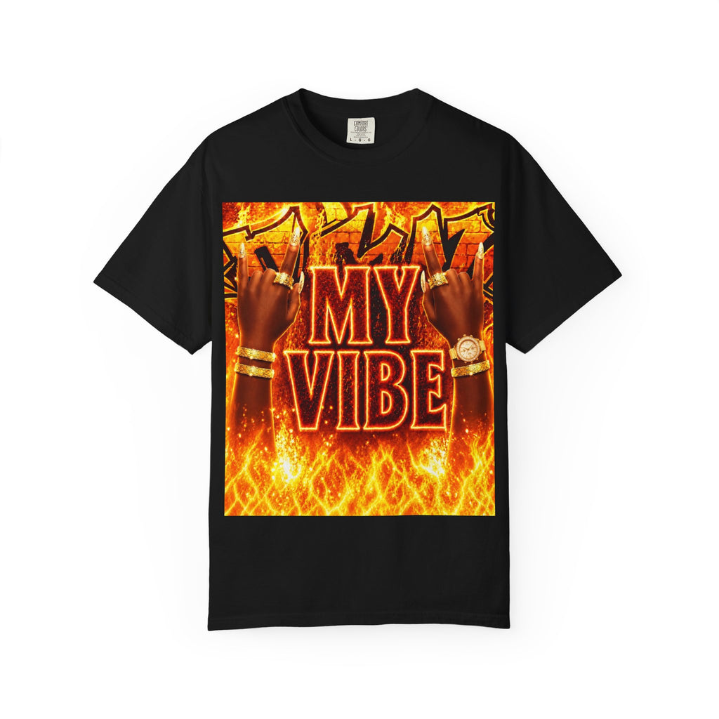 🔥 Women's Premium Vibe Flame Graphic T-Shirt 🔥