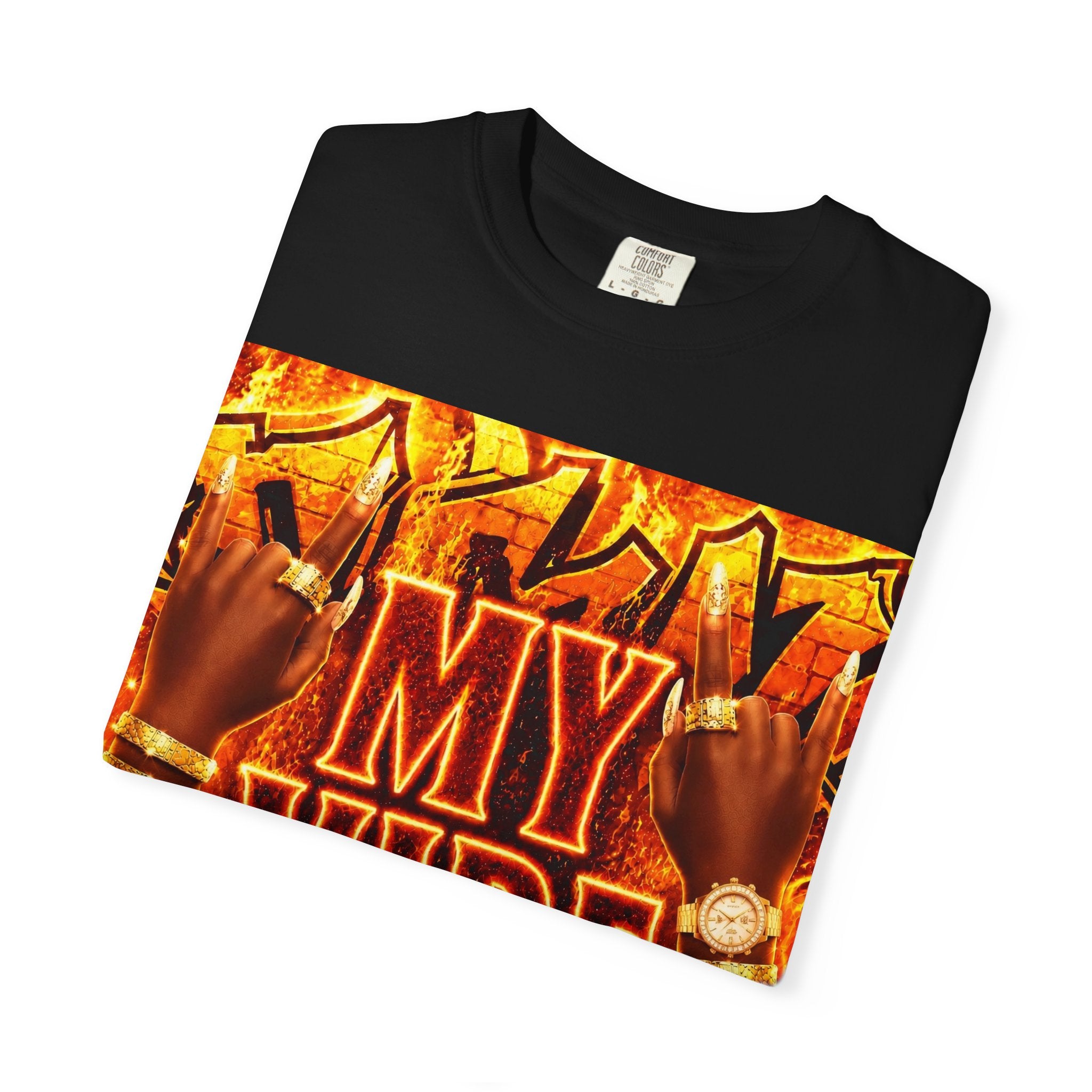 🔥 Women's Premium Vibe Flame Graphic T-Shirt 🔥